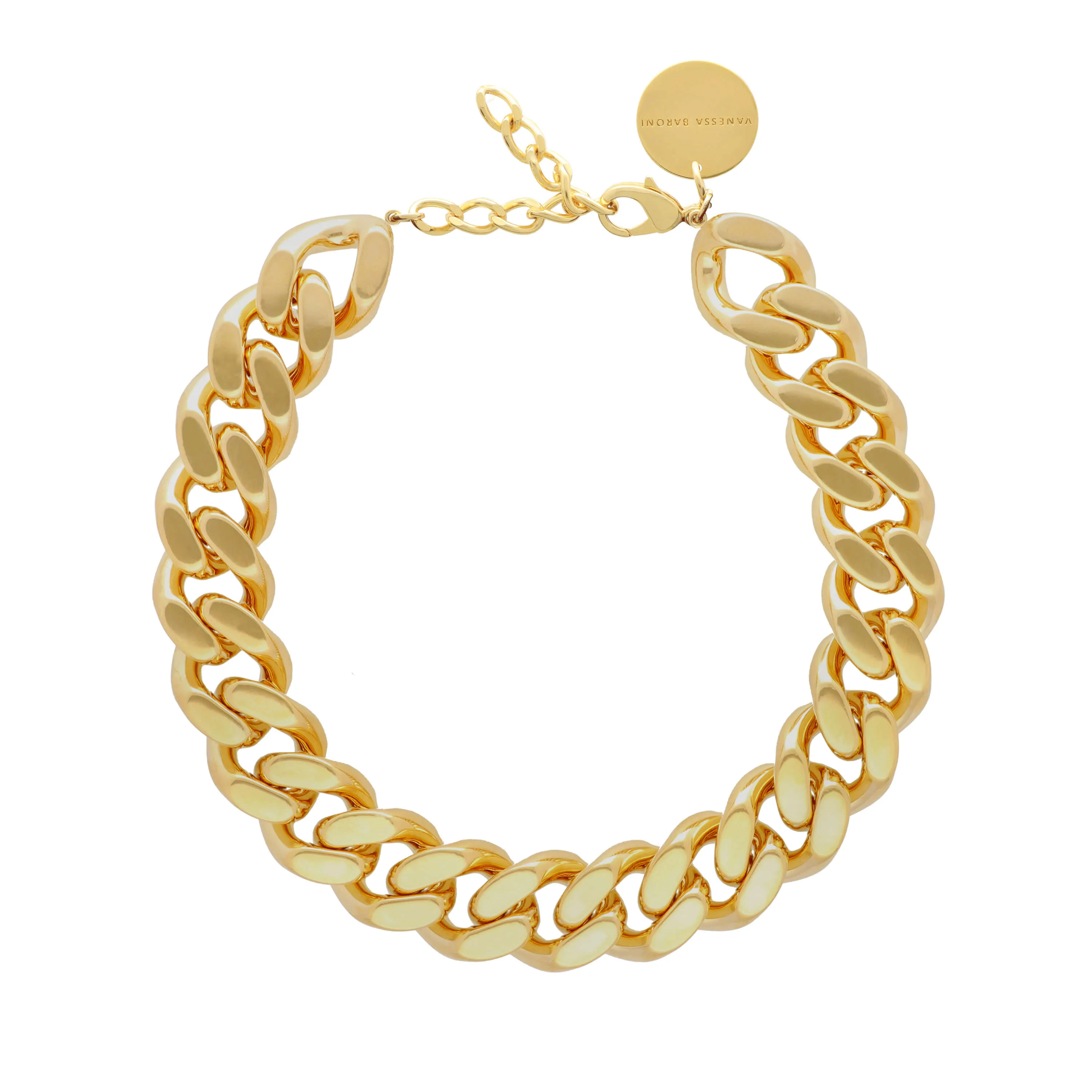 Gold Chain Necklace by Vanessa Baroni