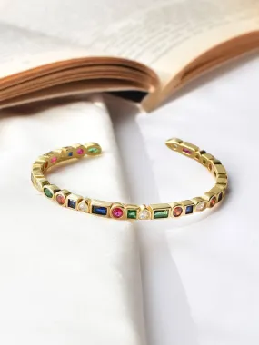 Multi-Color Cuff Bracelet for Golden Girl