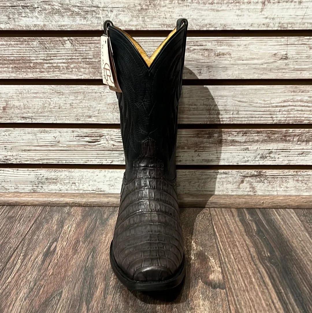 Gray Alligator Tail Men's Western Cowboy Boots