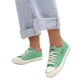 Green sneakers Big Star NN274240