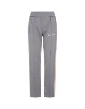 Grey Joggers With Logo and Bands