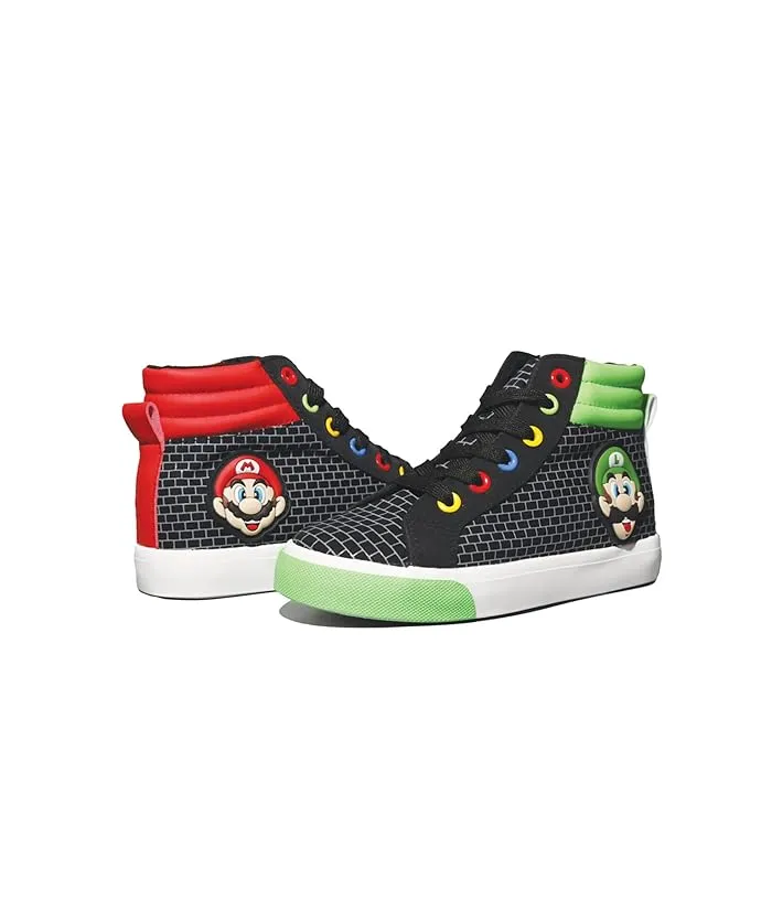 Ground Up Super Mario High-Top (Little Kid/Big Kid)