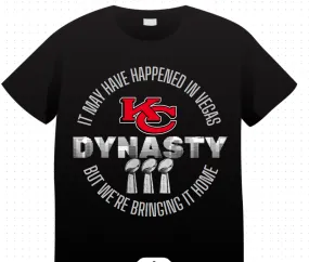 Kansas City Dynasty DTF/Sublimation Transfer Print H1213