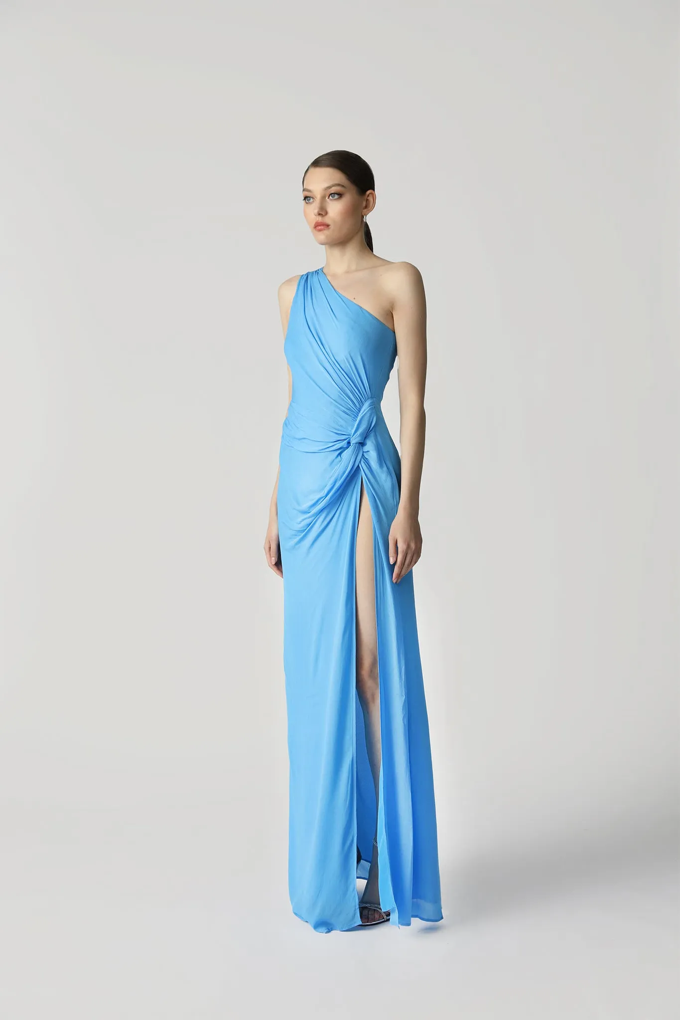 Helene One-shoulder Maxi Dress