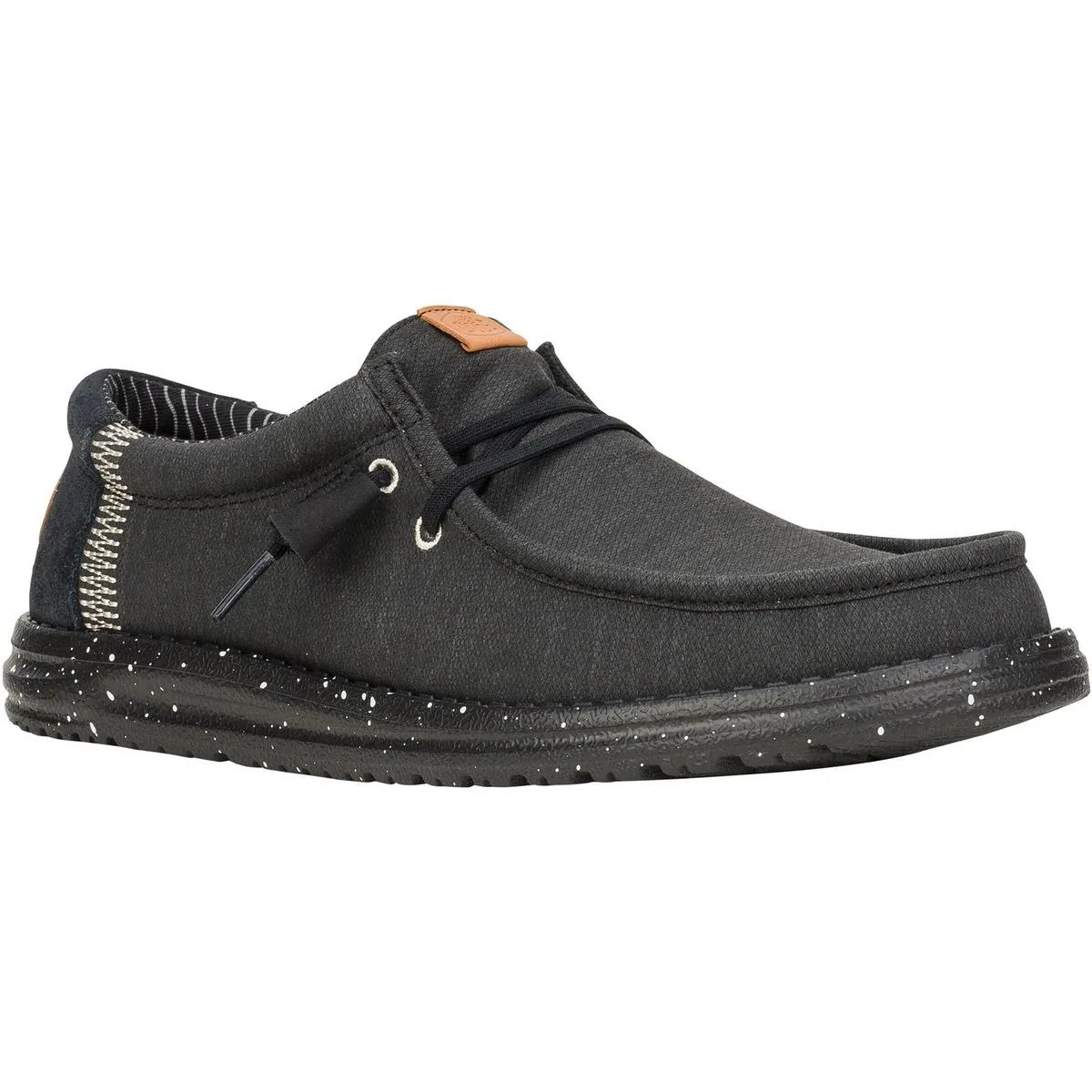 HEYDUDE Wally Elevated Basics Shoes Black