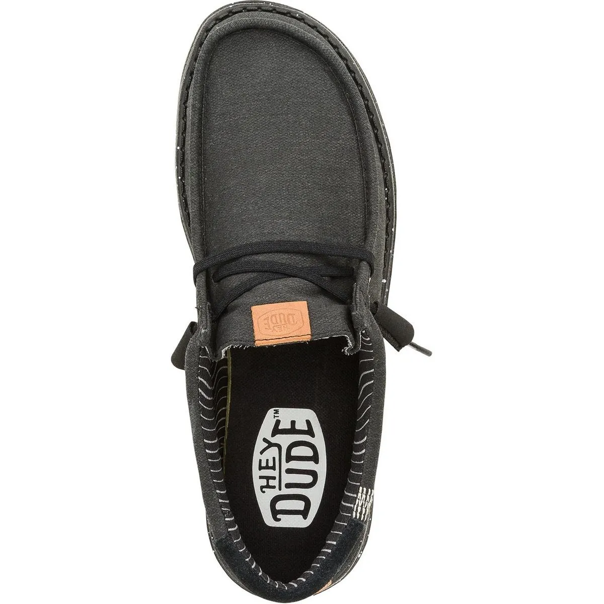 HEYDUDE Wally Elevated Basics Shoes Black