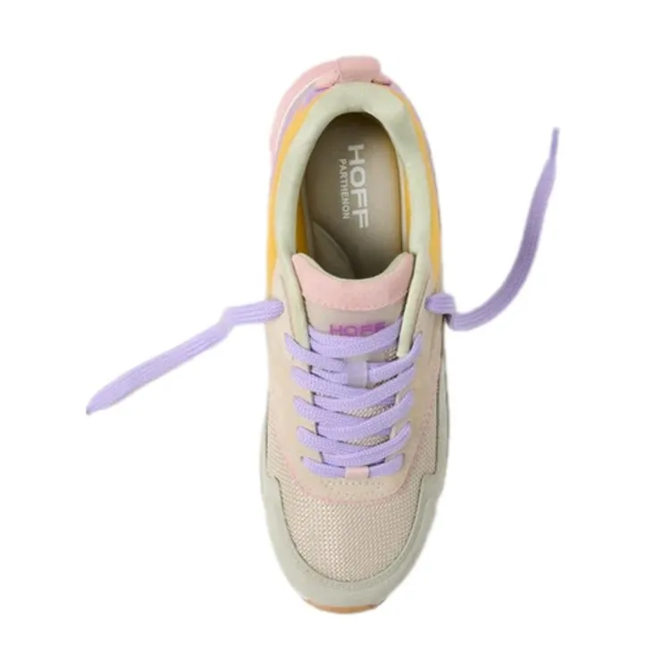 Hoff Parthenon Women's Lace-Up Sneakers Gray Purple