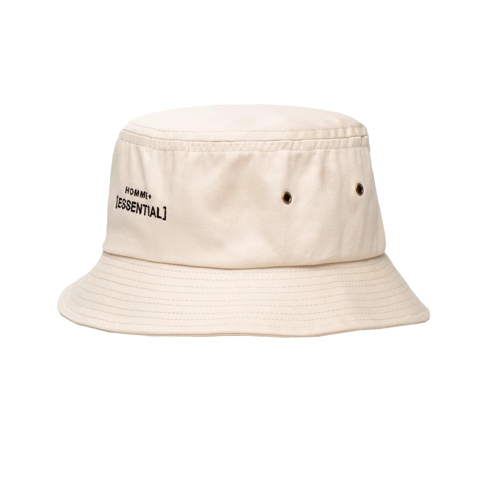 HOMME+ ESSENTIAL Bucket Hat Beige