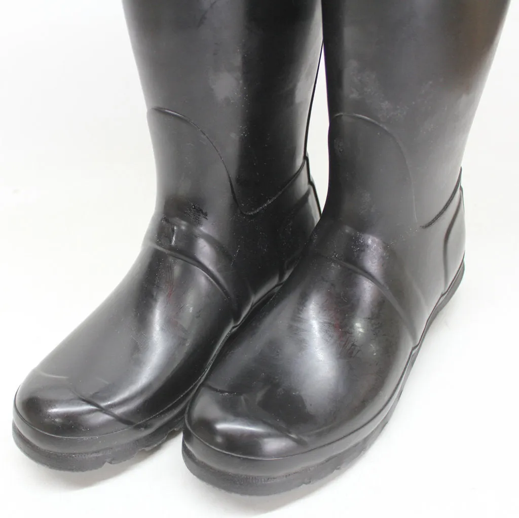 Hunter Womens Boots Original Tall Gloss Waterproof Wellington Rubber - UK 7