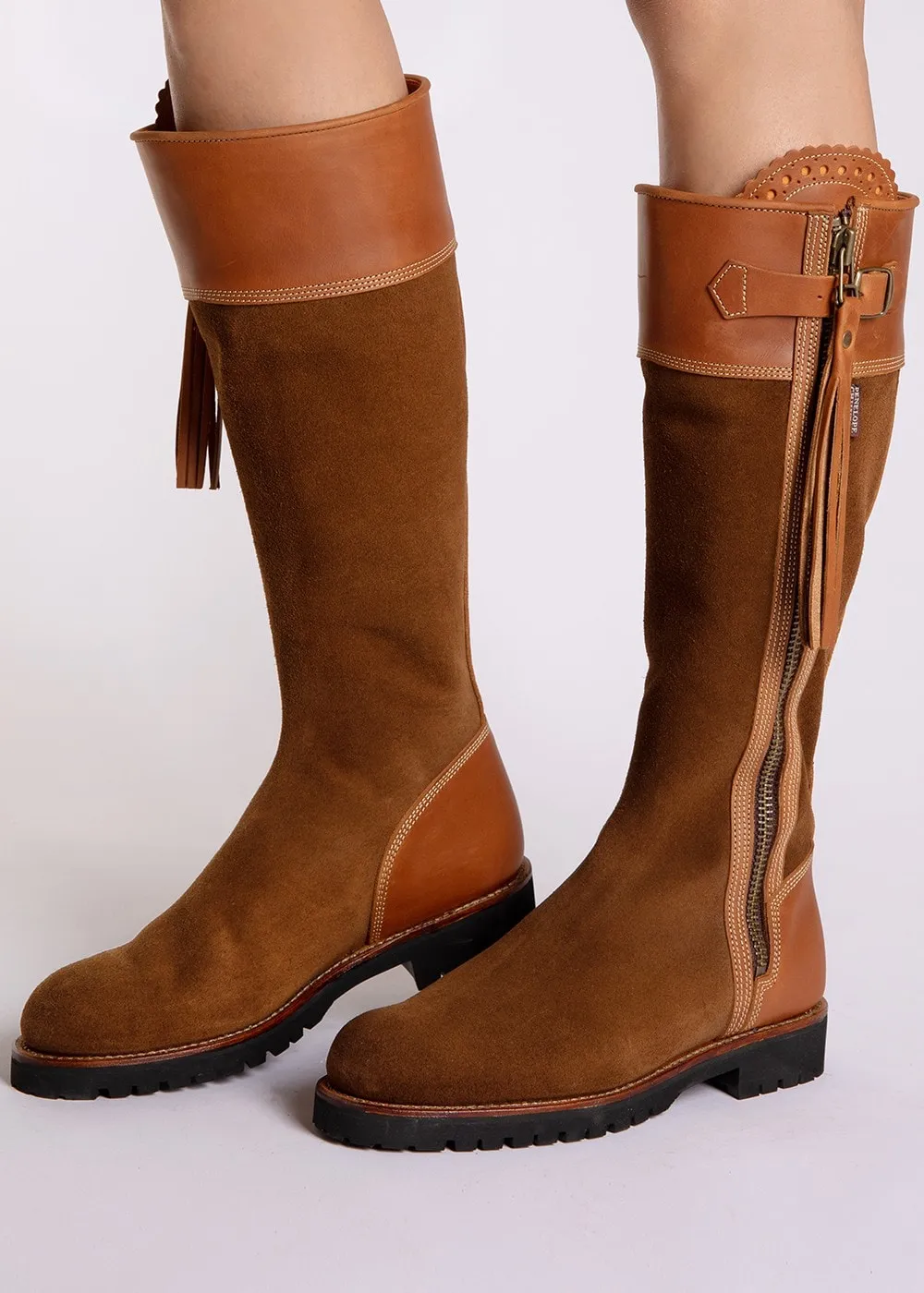 Inclement Long Tassel Boots