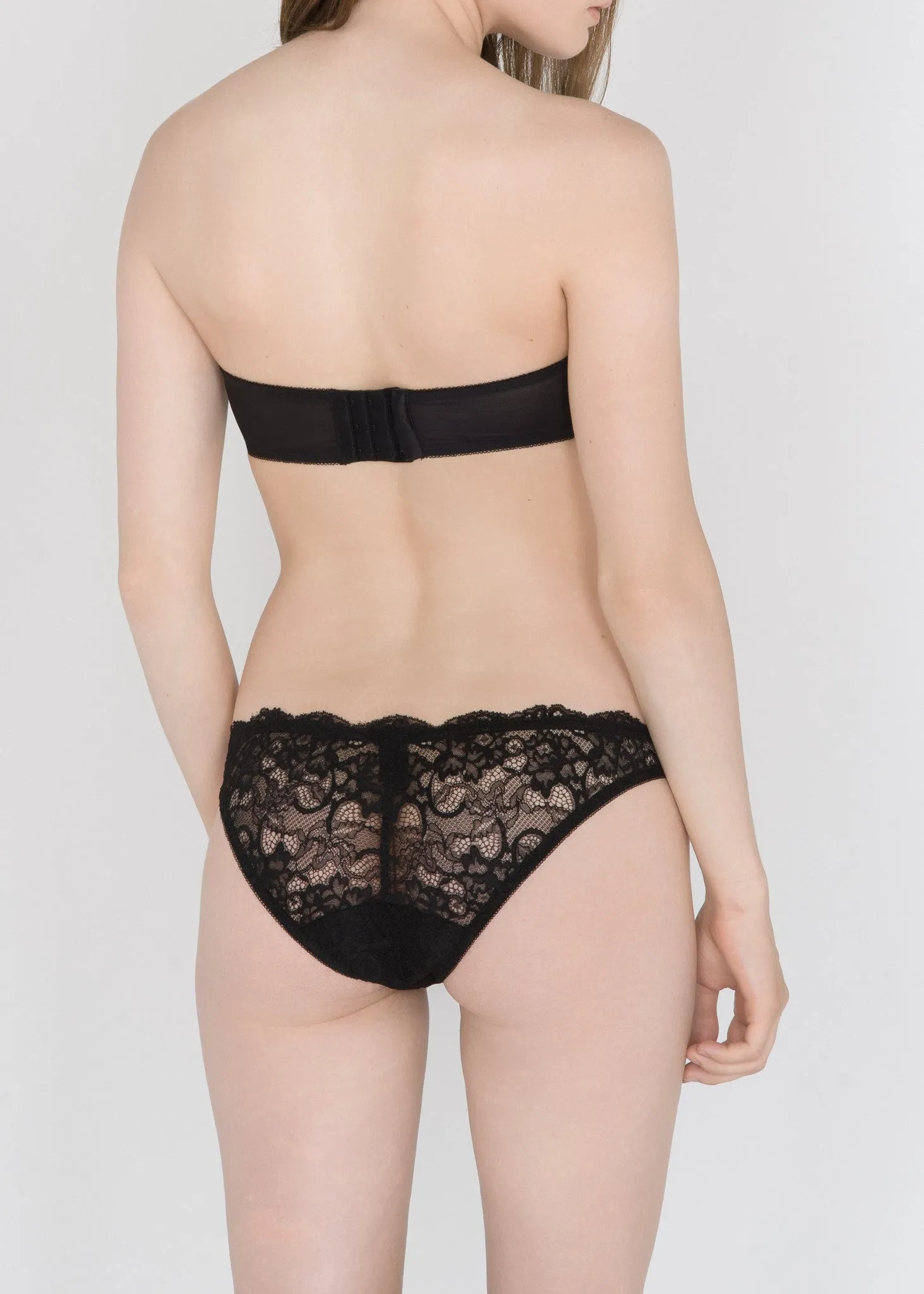 Italian Lace Strapless Bra