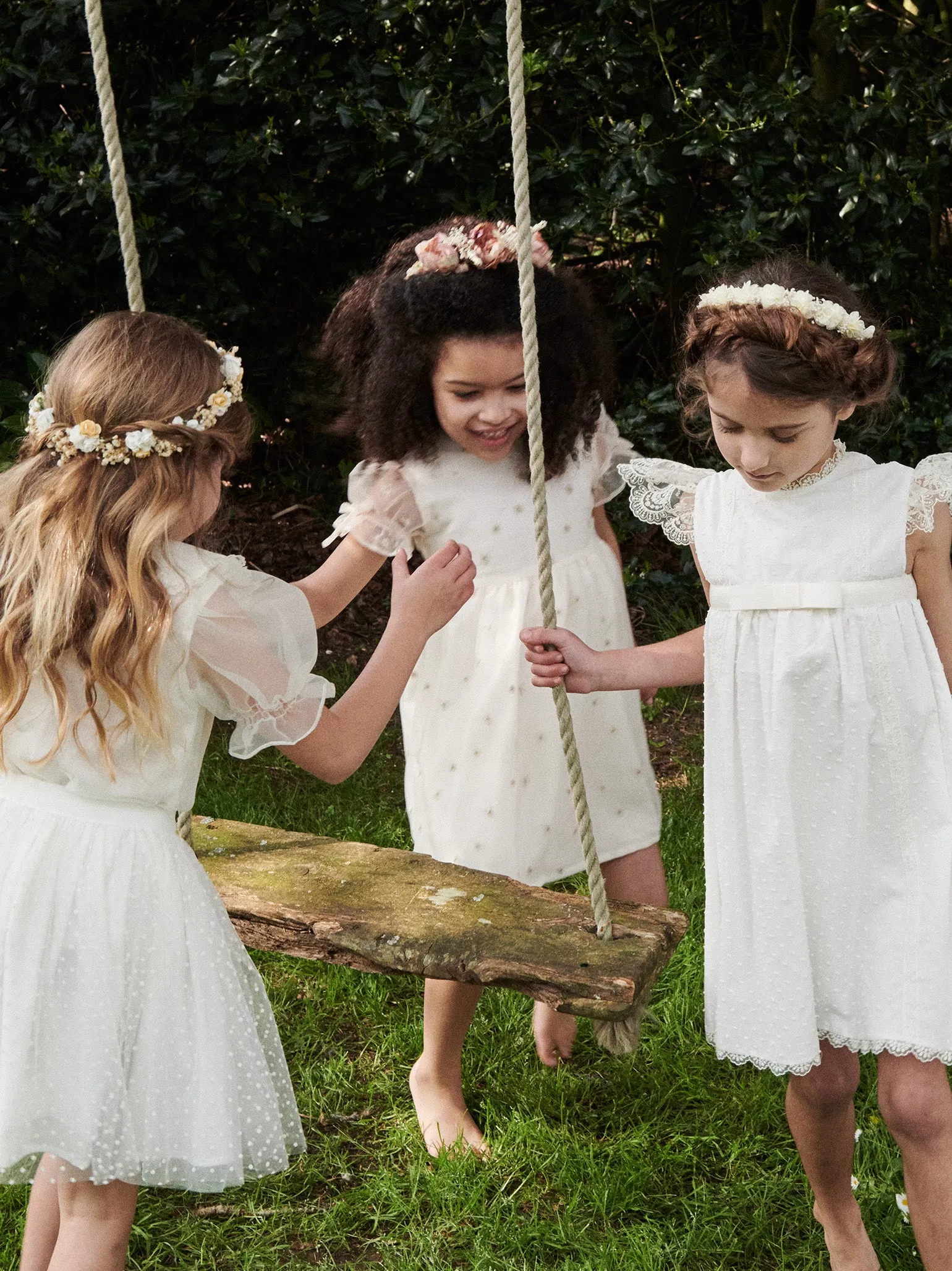 Ivory Herminia Ceremony Girl Dress