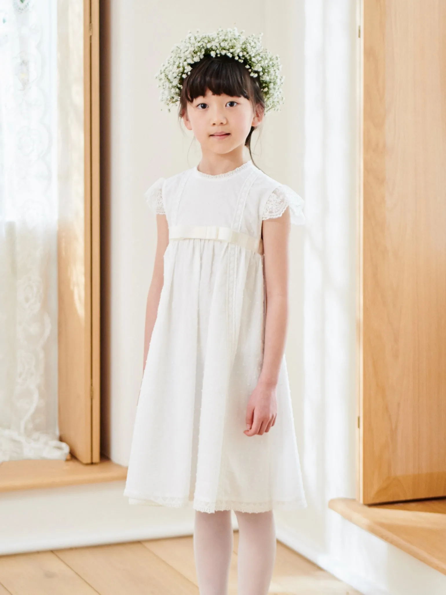 Ivory Herminia Ceremony Girl Dress