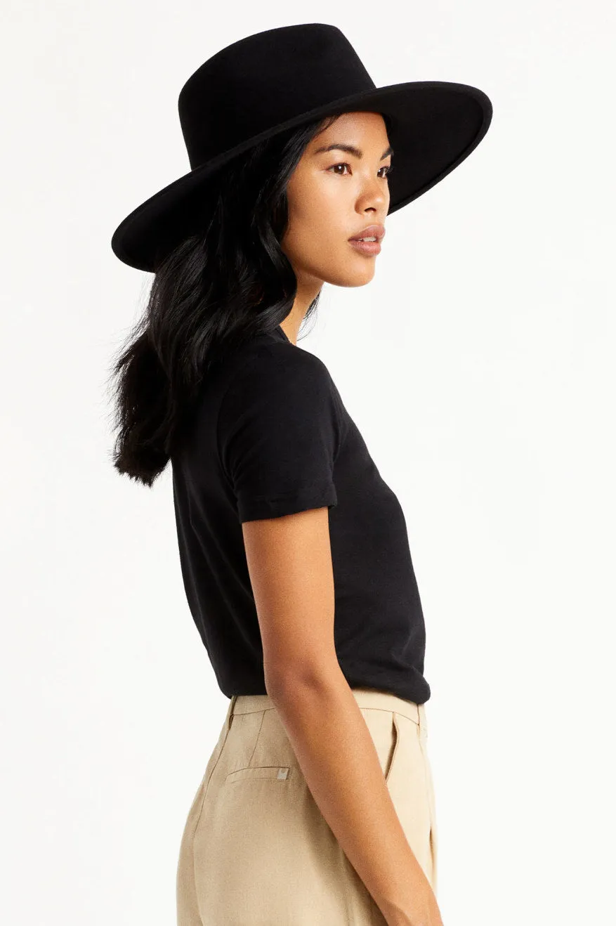 Joanna Felt Basic Hat - Black