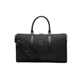 Black Jordan Monogram Duffle Bag