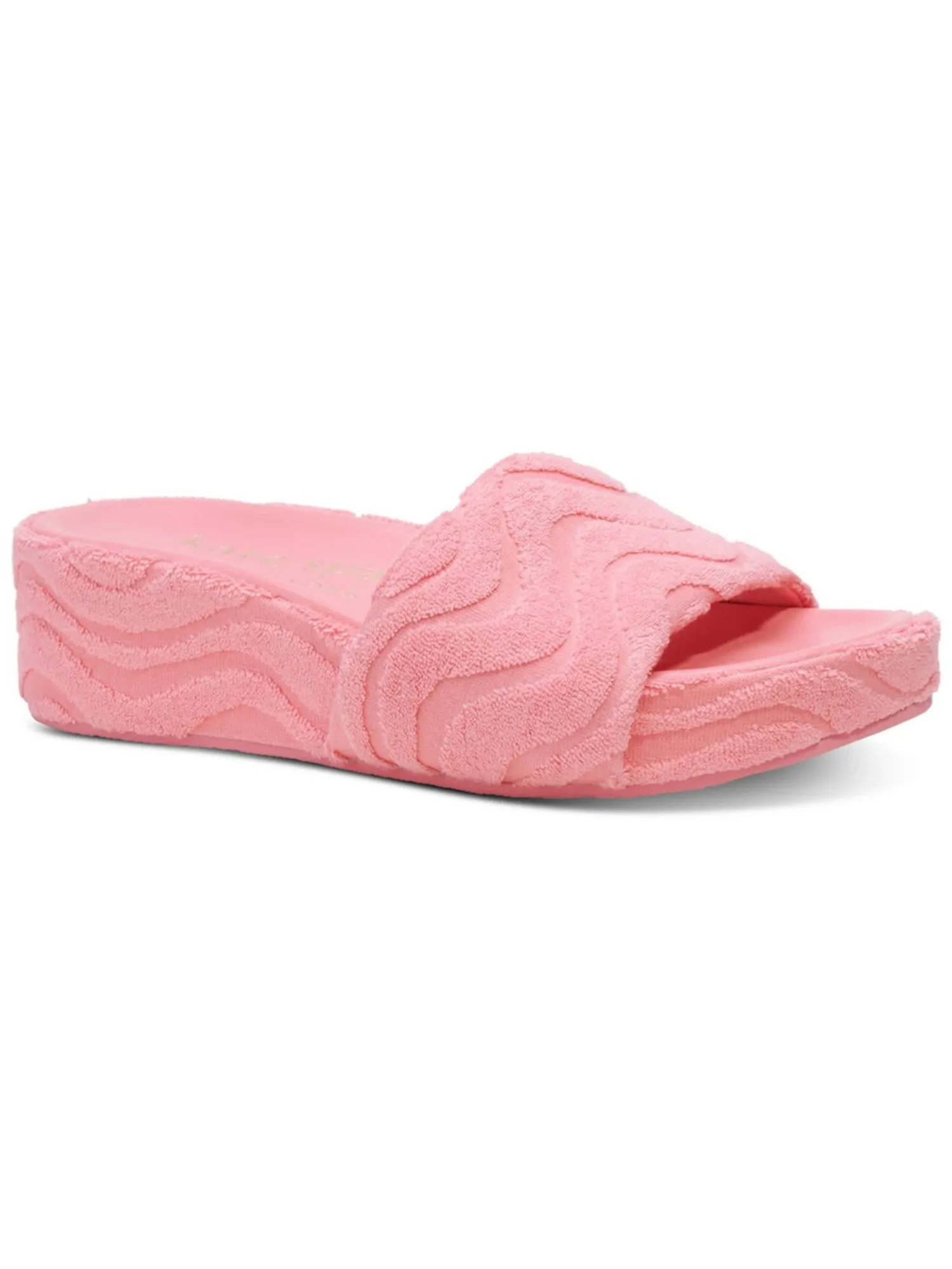 Kate Spade Platform Goring Terry Cloth Slide Sandals - Pink