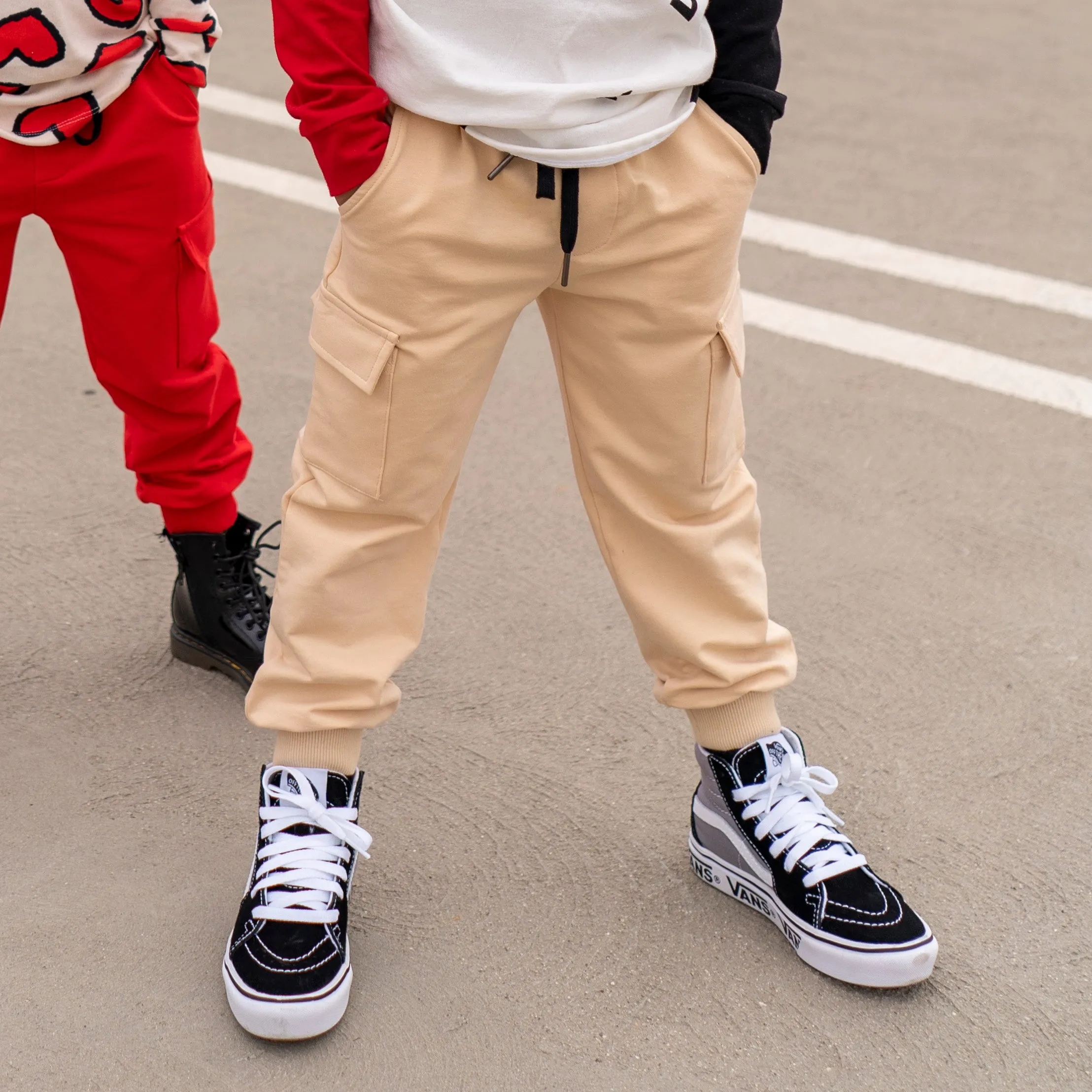 Stylish Khaki Cargo Pants