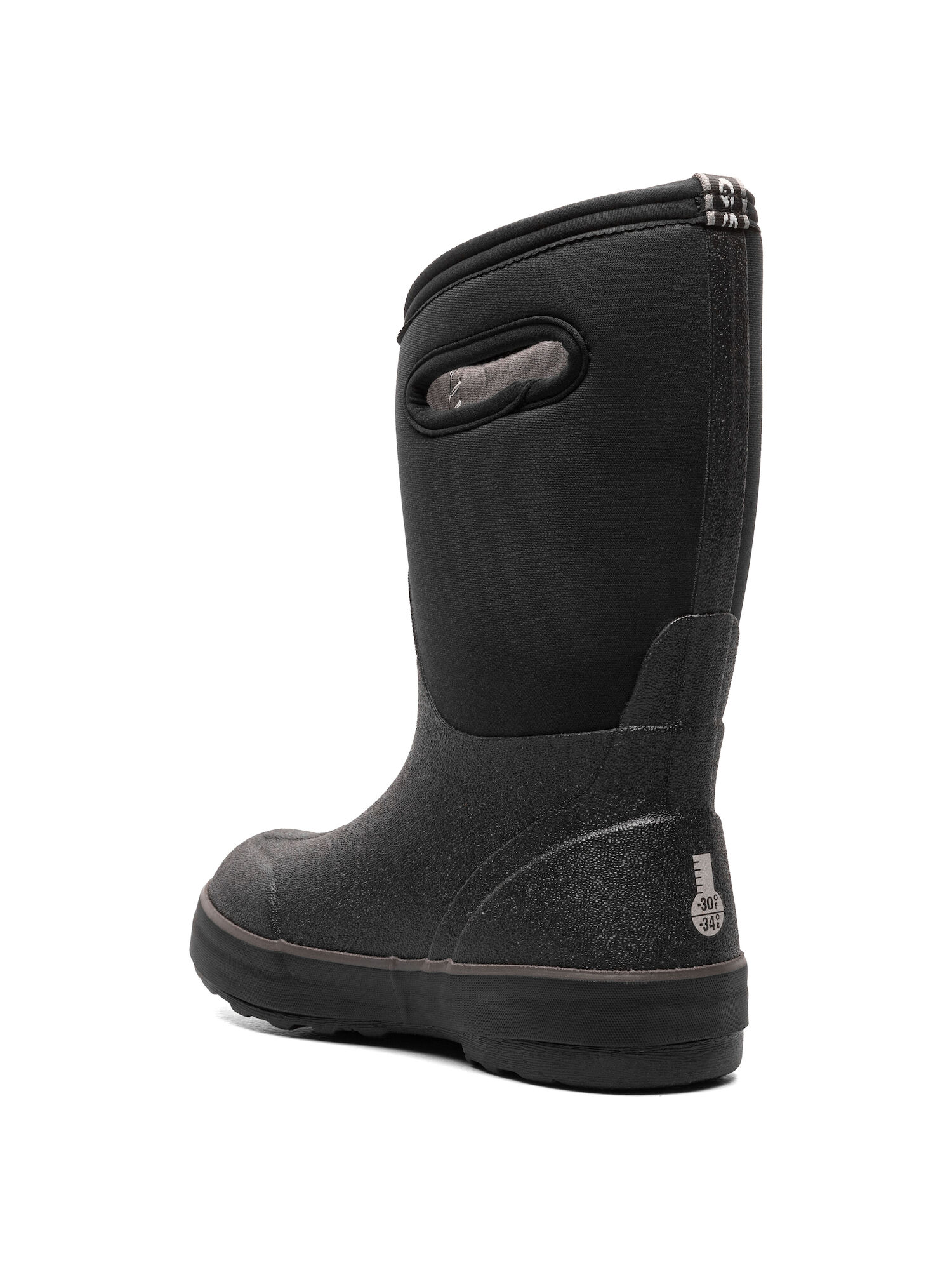 Kid's Classic II Solid Rain Boot in Black