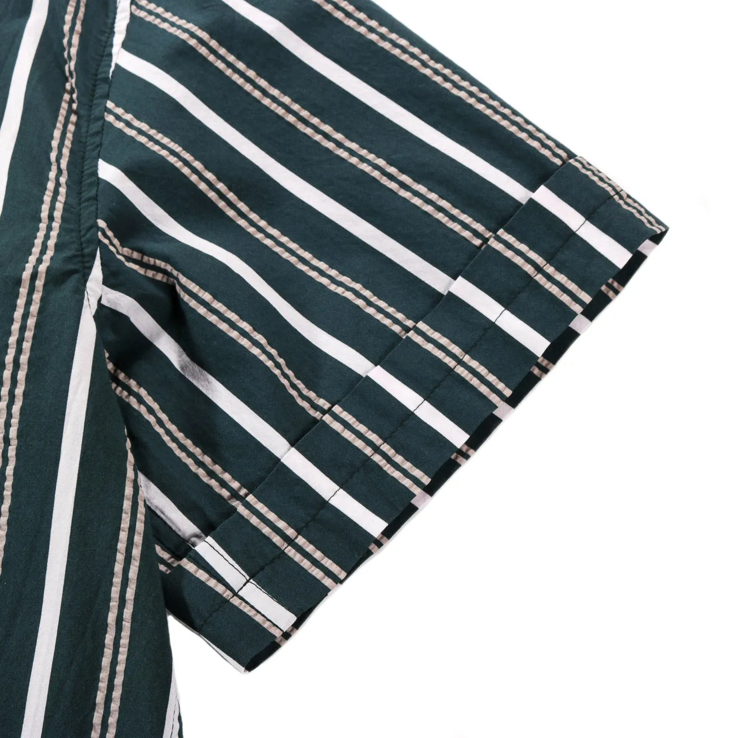 kind guise elio shirt green stripe