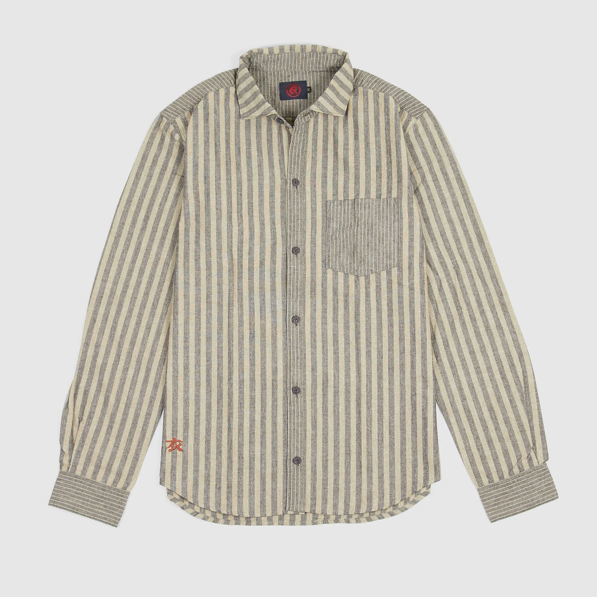 Koromo Kamedashima Stripe Shirt