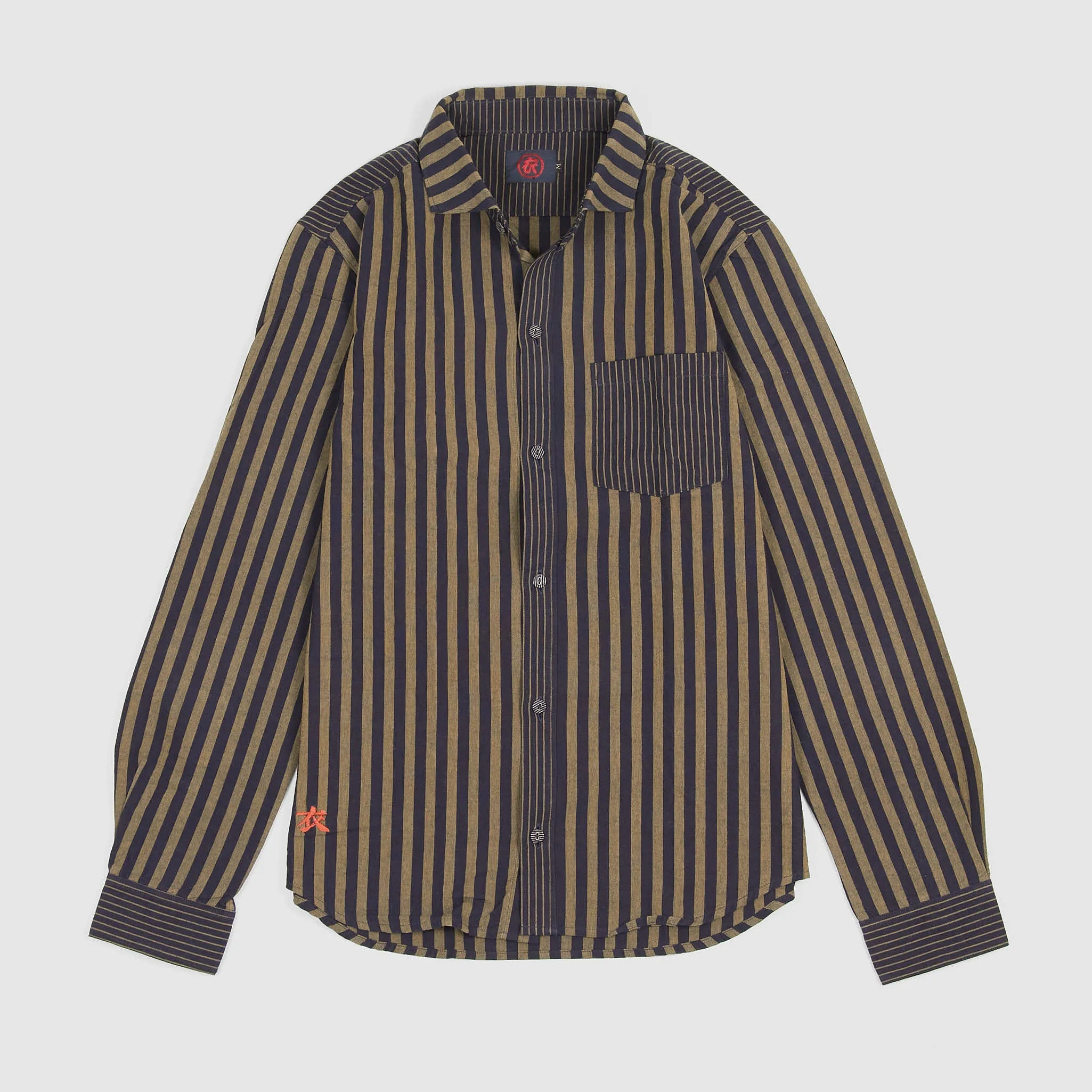 Koromo Kamedashima Stripe Shirt