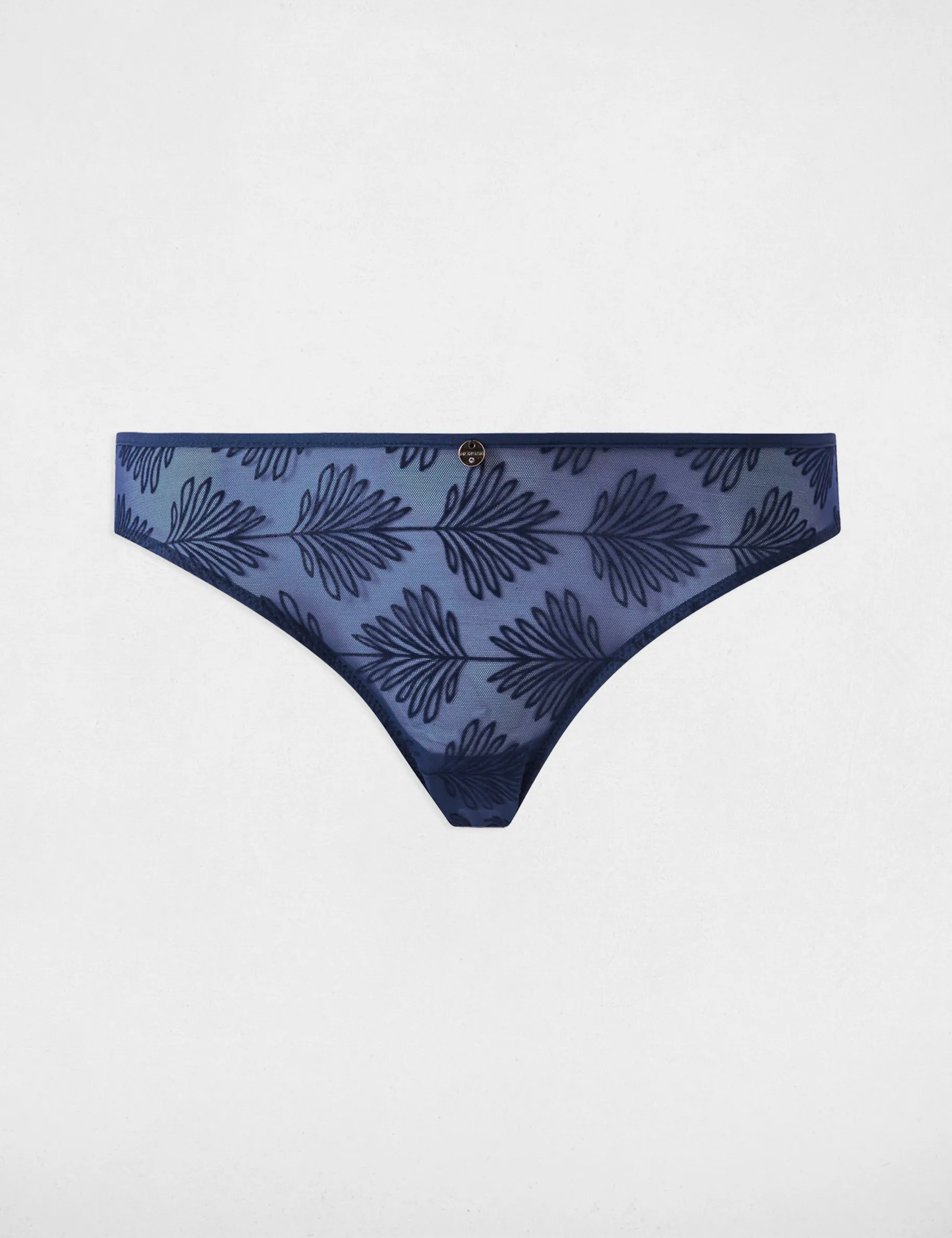 Lace briefs navy ladies'