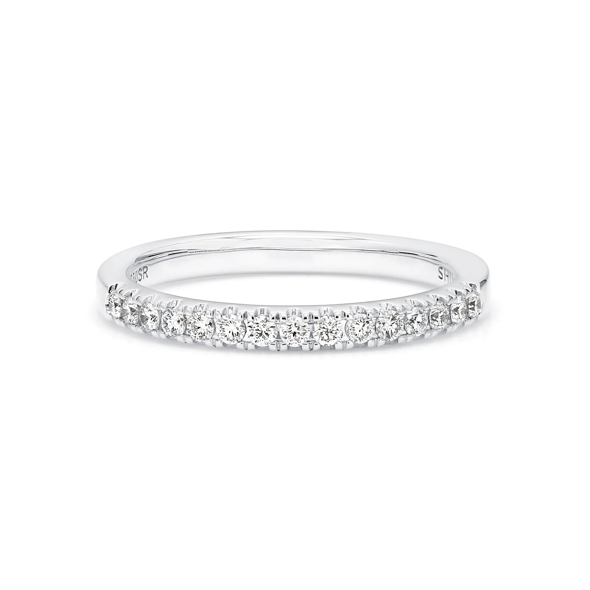 Ladies Diamond Wedding Band