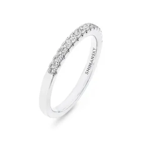 Ladies Diamond Wedding Band