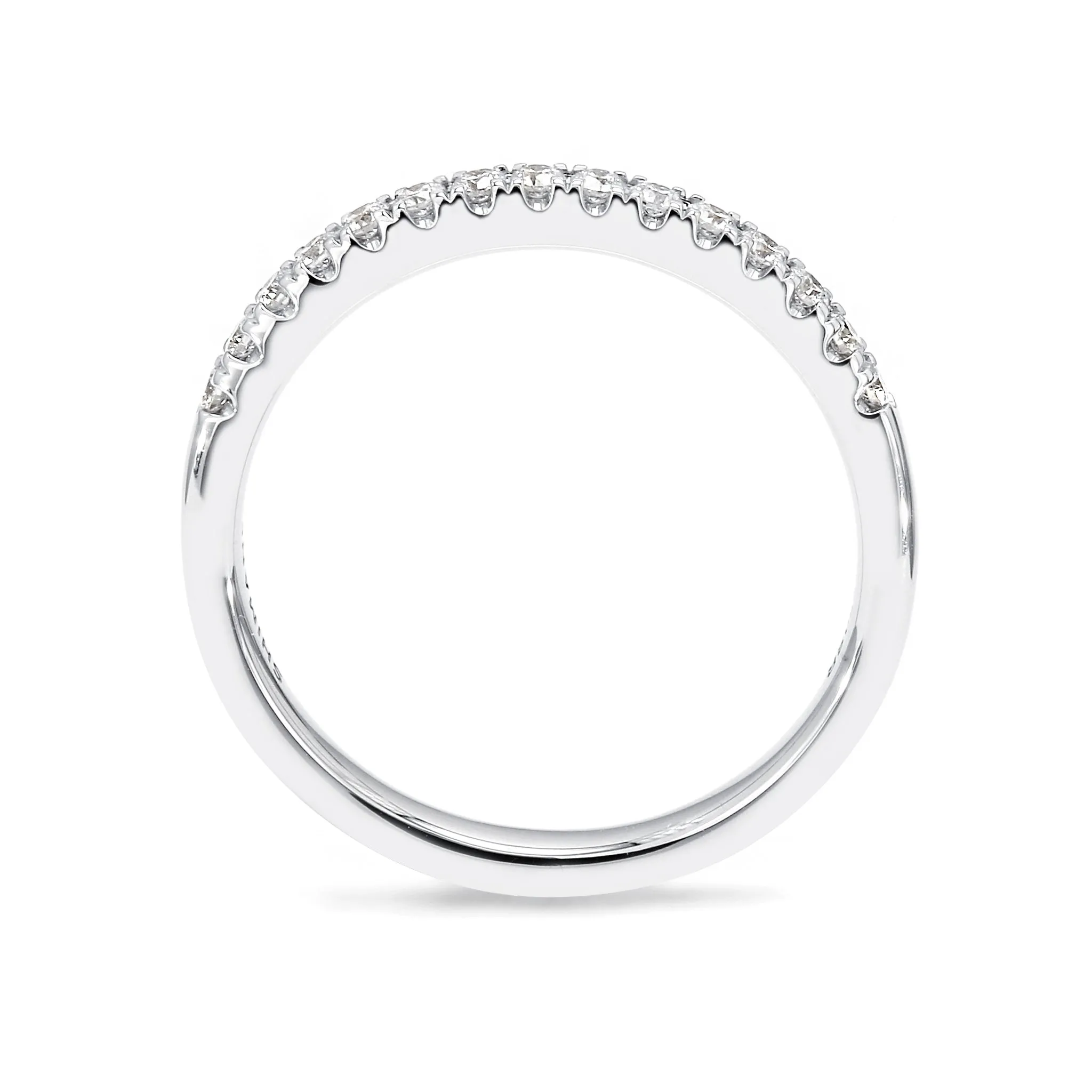 Ladies Diamond Wedding Band