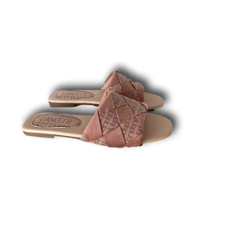 LANCETTI 305 Nude Flat Women's Sandal