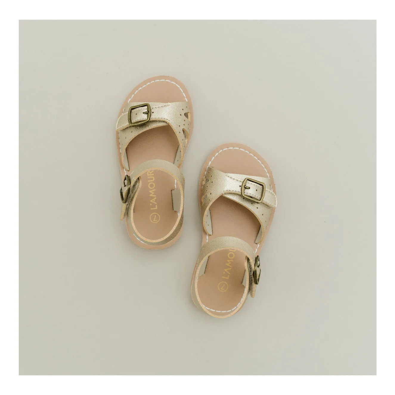 Buckle Sandal by Lara