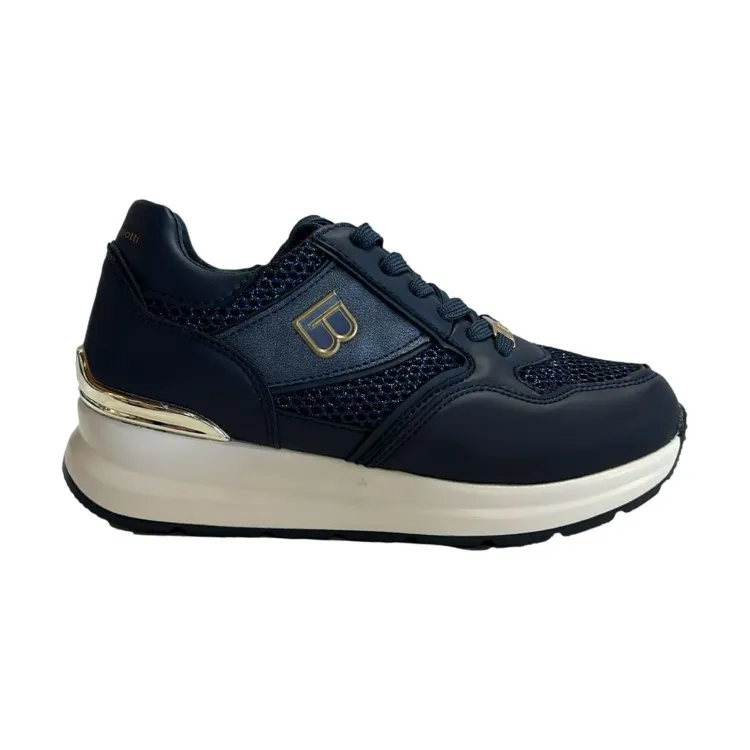 Laura Biagiotti Navy Kid Donna Platform 8406 Sneakers