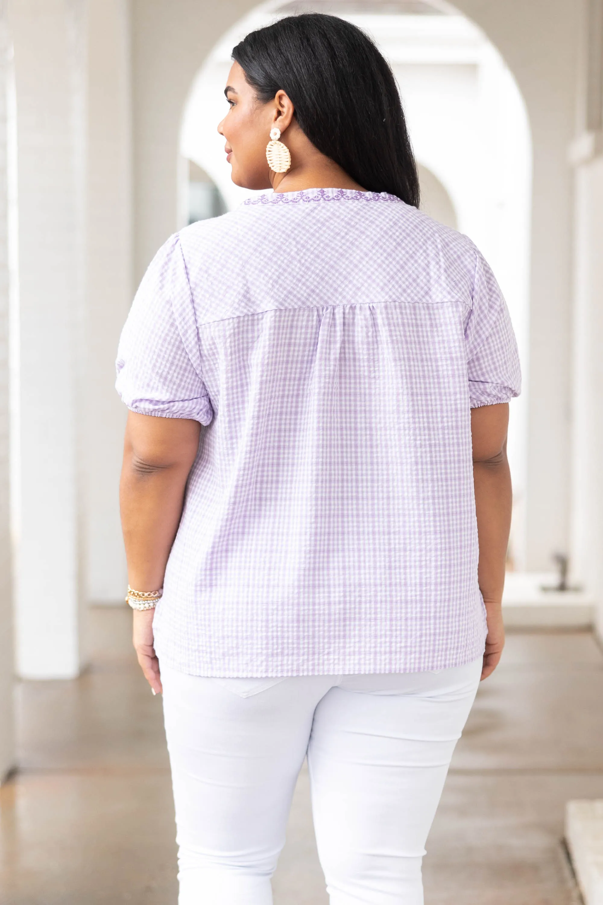 Lavender Prairie Girl Top