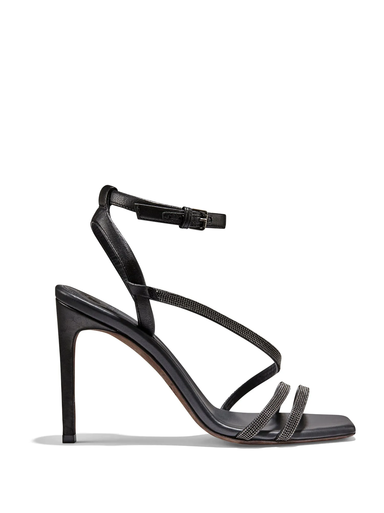 Leather Heel Sandal