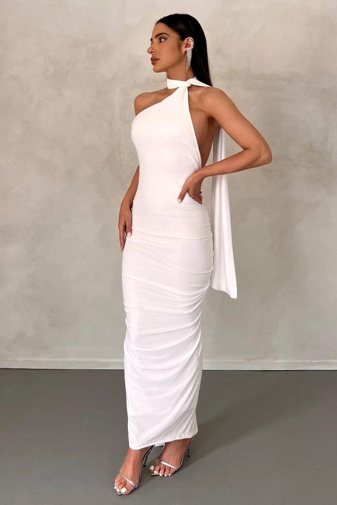 White Leoni Dress