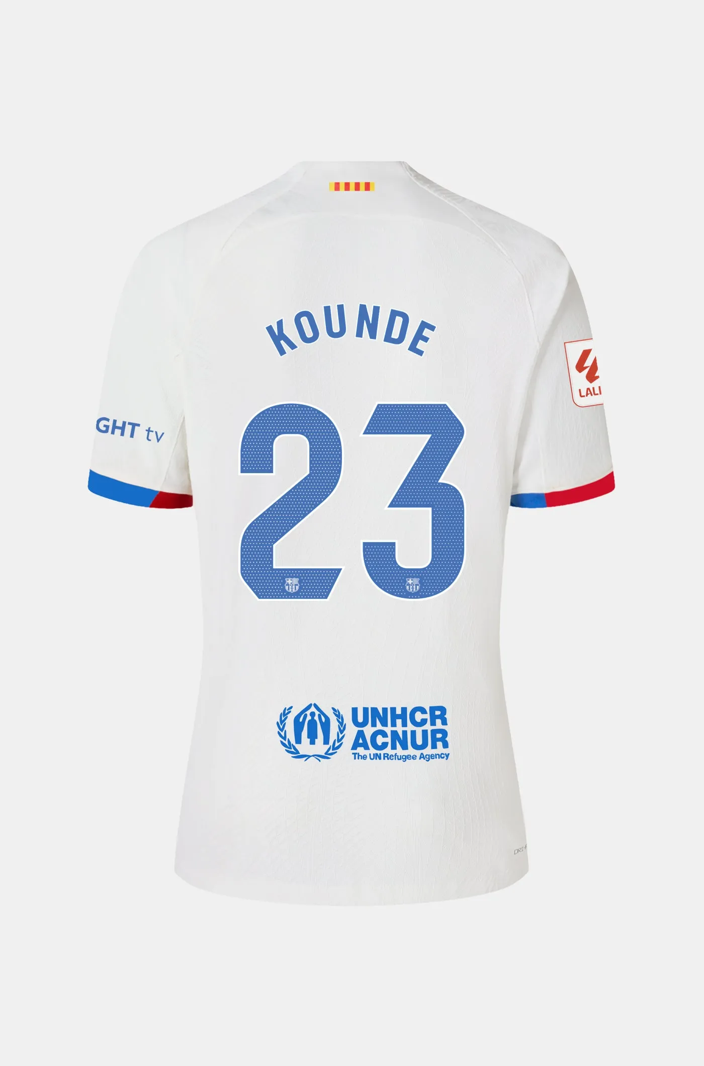 LFP  FC Barcelona away shirt 23/24 “ Junior  - KOUNDE