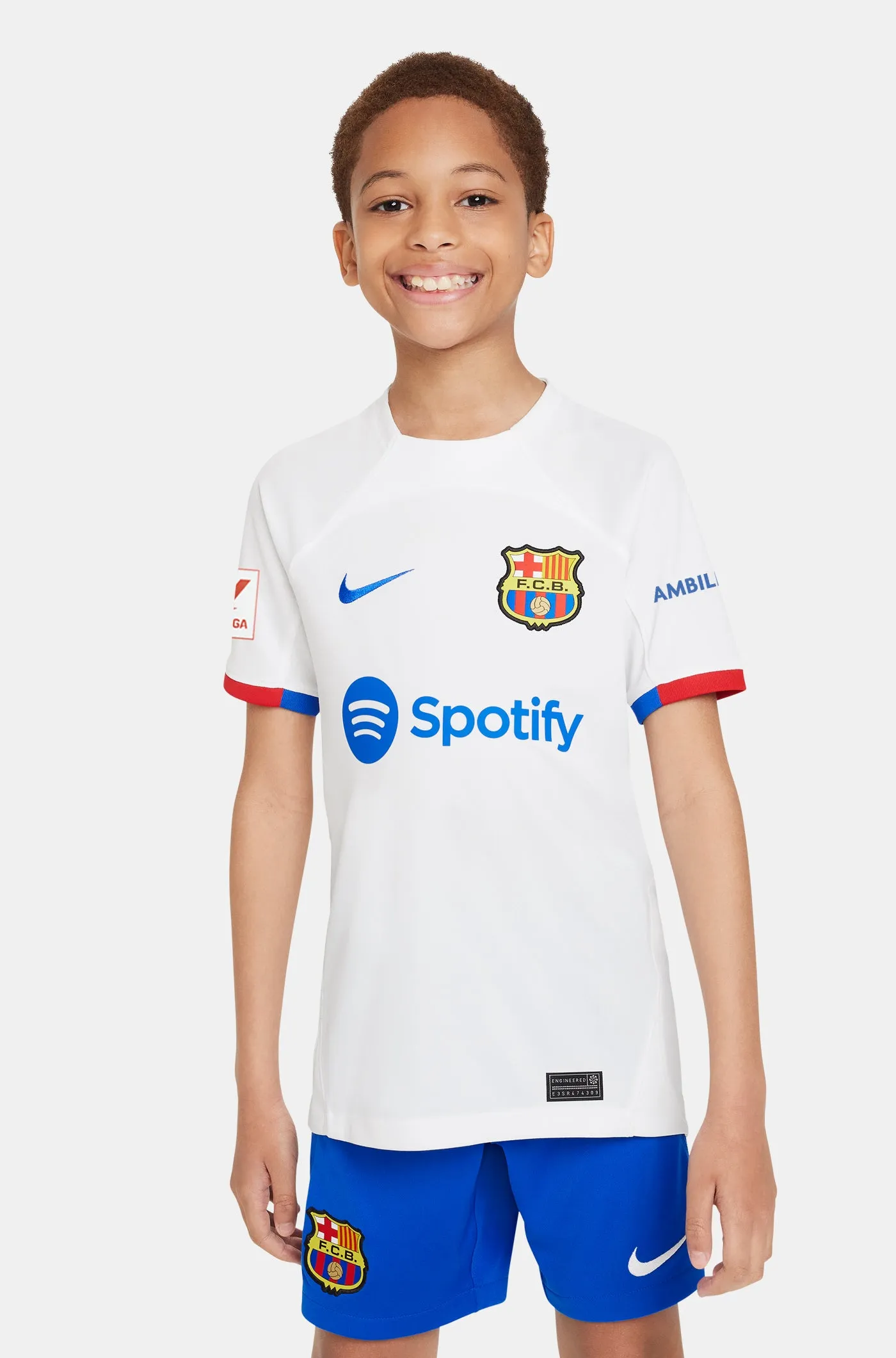 LFP  FC Barcelona away shirt 23/24 “ Junior  - KOUNDE