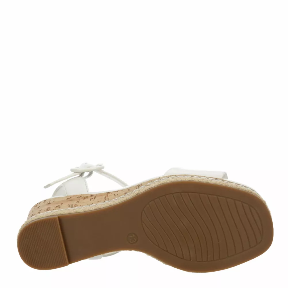 LIMELIGHT  GIRLS LITTLE-BIG KID CARLIE WEGDE SANDAL