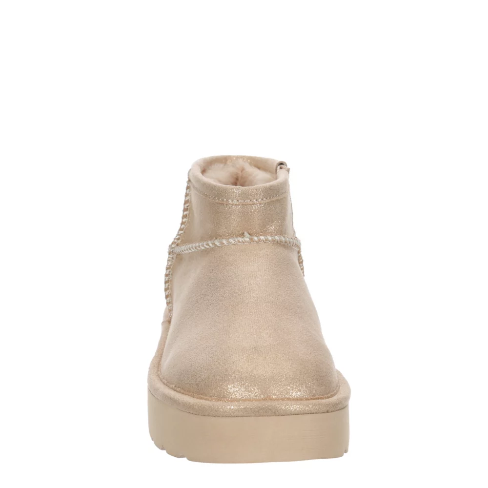 LIMELIGHT  GIRLS LITTLE-BIG KID COMFY PLATFORM FUR BOOT