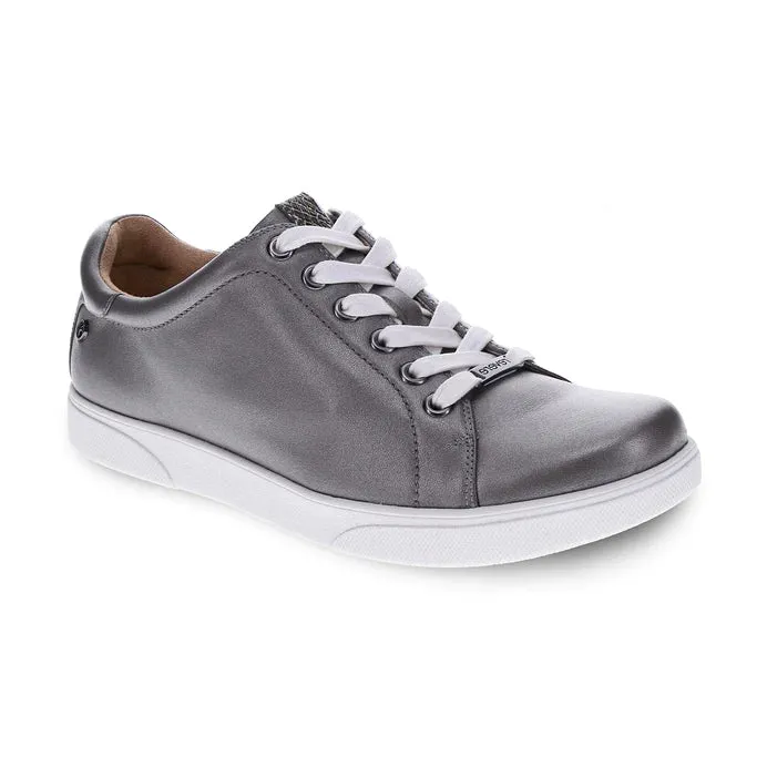 Limoges Lace Up Sneaker in Slate - Wide Width.