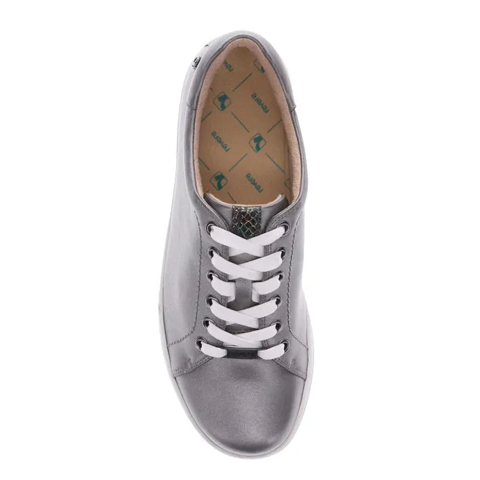 Limoges Lace Up Sneaker in Slate - Wide Width.