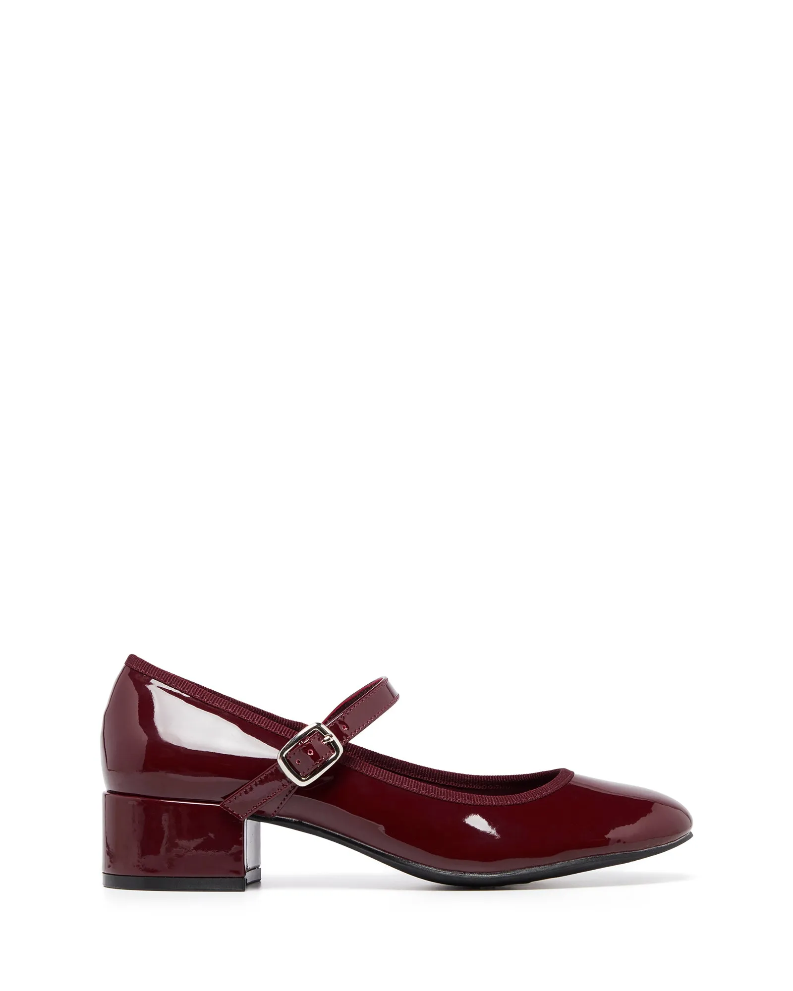 Liz Ballet Heel Cherry Patent