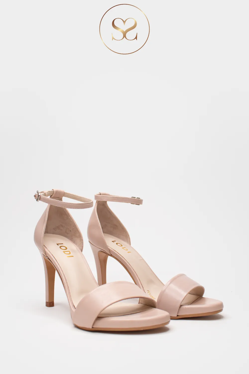 LODI IGOR-X NUDE HIGH HEEL SANDALS