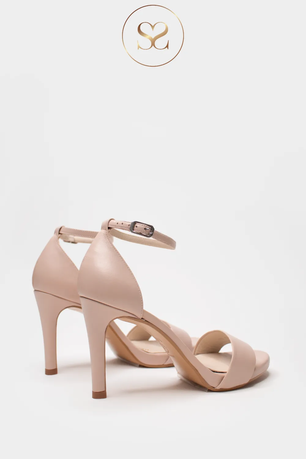 LODI IGOR-X NUDE HIGH HEEL SANDALS