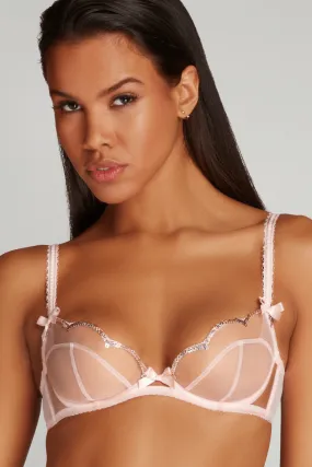 Lorna plunging underwired bra.