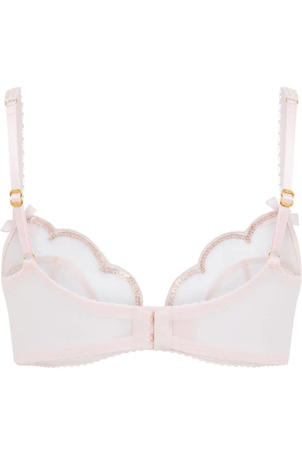 Lorna plunging underwired bra.