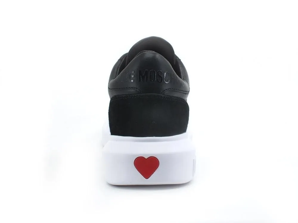 Red and Black Heart Sneaker