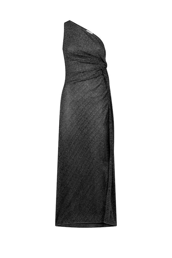 Lumiere Black Dress with Knot