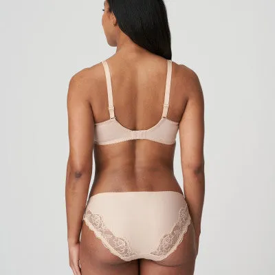 Madison Smooth Lace T-Shirt Bra in Caffé Latte Color, Available in Sizes C-H.