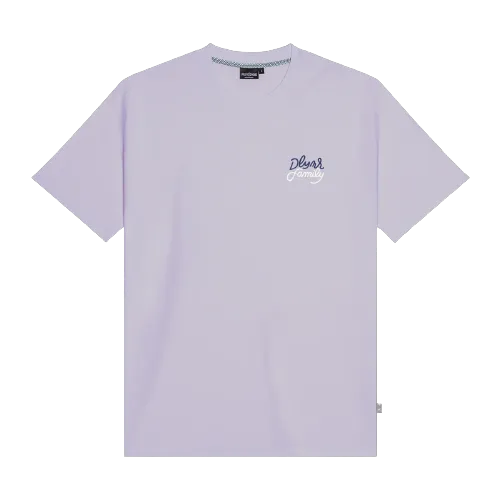 Lavender scrolling t-shirt